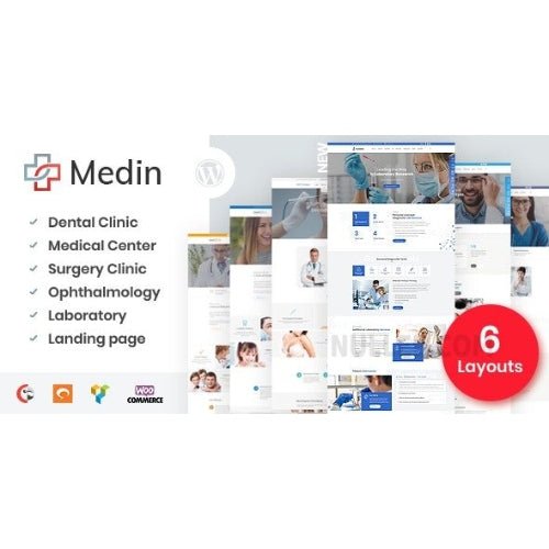 Medin – Medical Center WordPress Theme - Dghut
