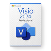 Microsoft Visio 2024 Professional license for 3 devices - Dghut