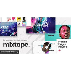 Mixtape – Music Theme for Artists & Festivals - Dghut