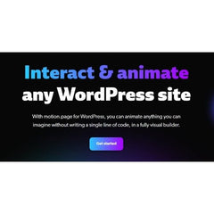 Motion.page – 1 Animation & Interaction WordPress Plugin for Pros - Dghut