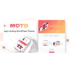 Moto – App Landing Page WordPress Theme - Dghut