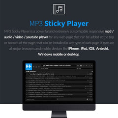 MP3 Sticky Player WordPress Plugin - Dghut
