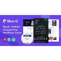 MunAi – AI Writer & Copywriting WordPress Theme - Dghut