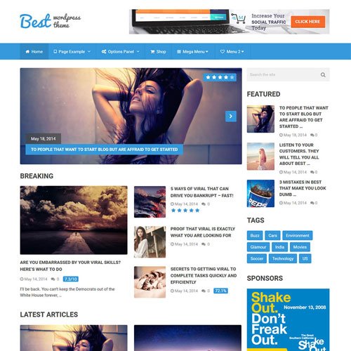 MyThemeShop Best WordPress Theme - Dghut