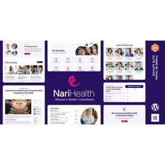 NariHealth Women’s Health Consultant WordPress Theme - Dghut
