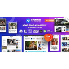 Neeon – WordPress News Magazine Theme - Dghut