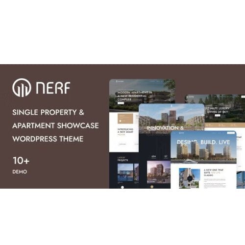 Nerf – Single Property WordPress Theme - Dghut