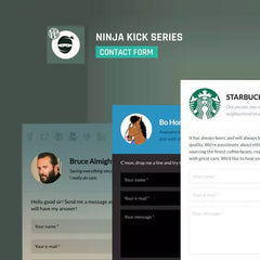Ninja Kick: Contact Form - Dghut