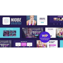 Niobe | A Gym Trainer & Nutrition Coach WordPress Theme - Dghut