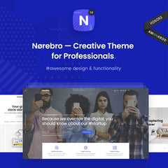 Norebro – Creative Portfolio Theme for Multipurpose Usage - Dghut