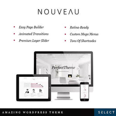 Nouveau – Multi - Purpose Retina WordPress Theme - Dghut
