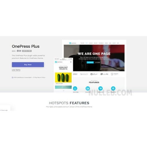 OnePress Plus – FameThemes - Dghut