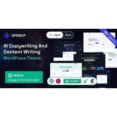 Openup – AI Content Writer & AI Application WordPress Theme - Dghut