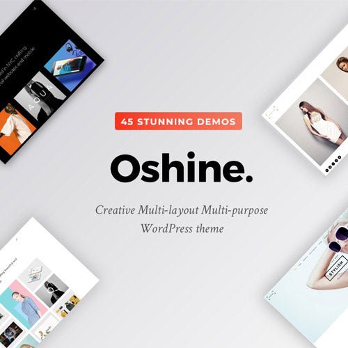 Oshine – Multipurpose Creative Theme - Dghut