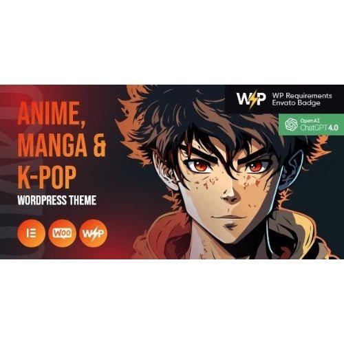 Otaku – Anime, Manga & K - Pop WordPress Theme - Dghut