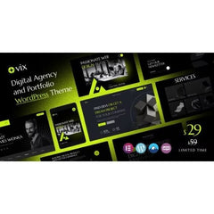 Ovix – Digital Agency & Creative Portfolio WordPress Theme - Dghut