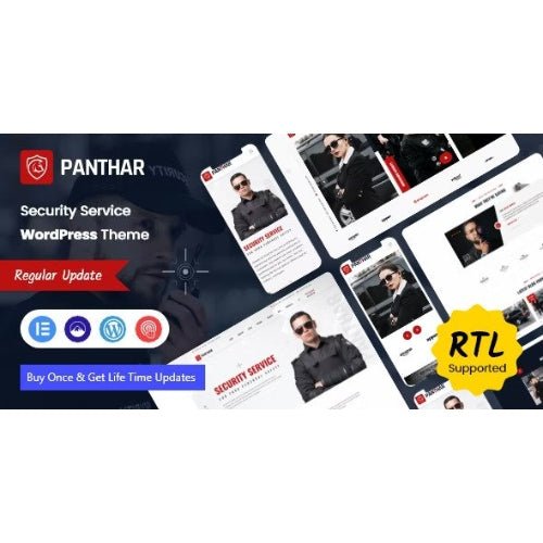 Panthar – Private Security & CCTV Service WordPress Theme + RTL - Dghut