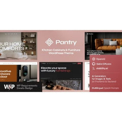 Pantry — Kitchen Cabinets & Furniture WordPress Theme - Dghut