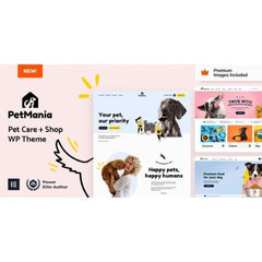 PetMania – Pet Shop & Care Elementor Pro WordPress Theme - Dghut