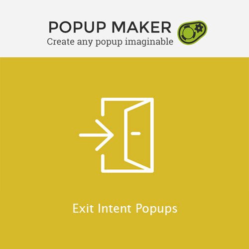 Popup Maker – Exit Intent Popups - Dghut