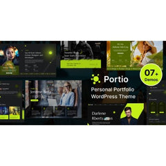 Portio – Personal Portfolio Resume WordPress Theme - Dghut