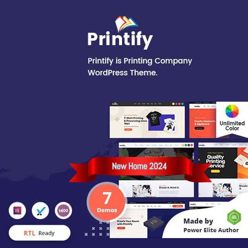 Printify – Printing Company WordPress Theme + RTL - Dghut