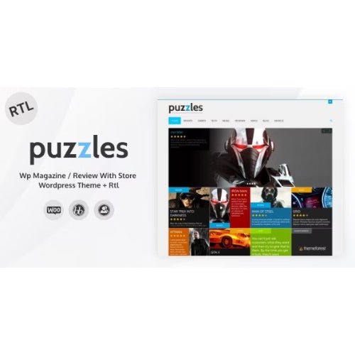 Puzzles | WP Magazine / Review with Store WordPress Theme + RTL - Dghut