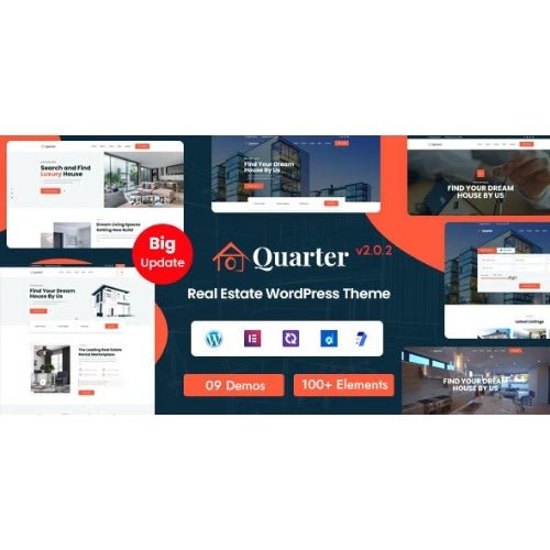 Quarter – Real Estate WordPress Theme - Dghut
