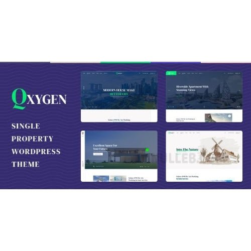 Qxygen – Single Property WordPress Theme - Dghut