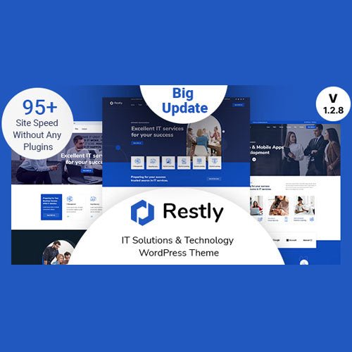 Restly – IT Solutions & Technology WordPress Theme - Dghut