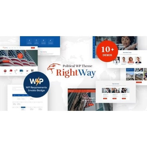 Right Way | Election Campaign and Political Candidate WordPress Theme - Dghut