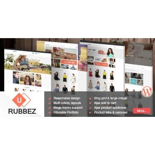 Rubbez - WooCommerce & Corporate WordPress Theme - Dghut