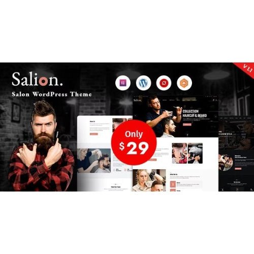 Salion – Hair Salon WordPress Theme - Dghut
