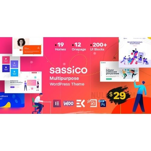 Sassico – Saas Startup Multipurpose WordPress Theme - Dghut