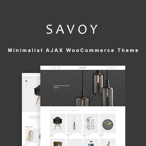 Savoy – Minimalist AJAX WooCommerce Theme - Dghut