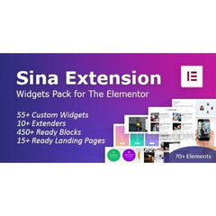 SEFE – Sina Extension for Elementor - Dghut