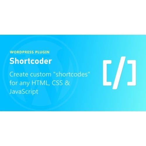 Shortcoder Pro – Create Custom Shortcodes for Your WordPress Site - Dghut