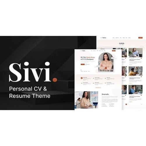 Sivi – Personal CV/Resume Theme - Dghut