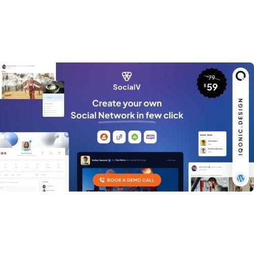 SocialV – Social Network and Community BuddyPress Theme - Dghut