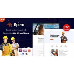 Spero – Construction Industry WordPress Theme - Dghut
