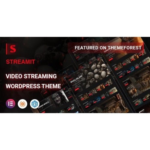 Streamit | Video Streaming WordPress Theme + RTL - Dghut