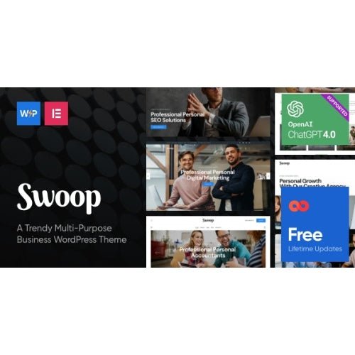 Swoop – Web Studio & Creative Agency WordPress Theme - Dghut