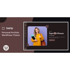Tapsi – Personal Portfolio WordPress Theme - Dghut
