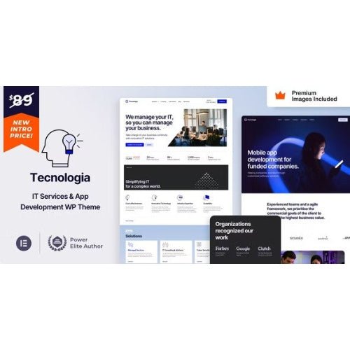 Tecnologia – IT SAAS Software Technology WordPress Theme - Dghut