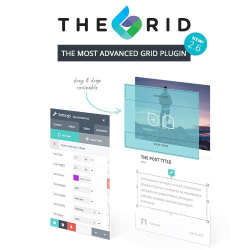 The Grid – Responsive WordPress Grid Plugin - Dghut
