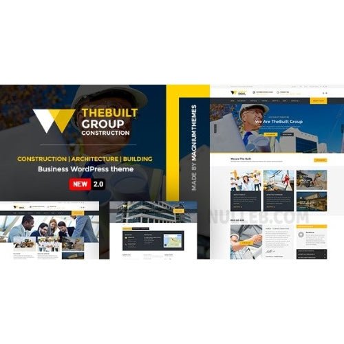 TheBuilt – Construction and Architecture WordPress Theme - Dghut