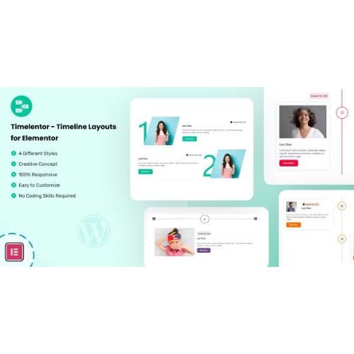 Timelentor – Timeline Layouts for Elementor - Dghut