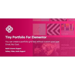 Tiny Portfolio Widget For Elementor - Dghut