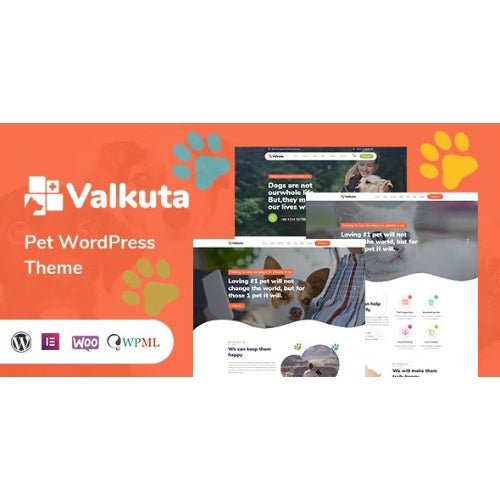Valkuta – Pet WordPress Theme - Dghut