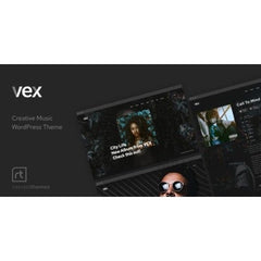 Vex – Creative Music Theme for Bands and Musicians - Dghut